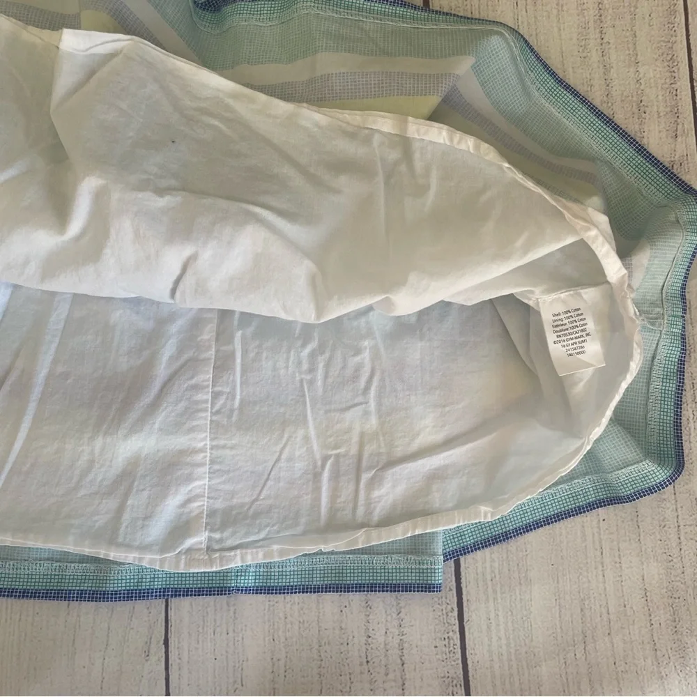 Gymboree Tide Pool Teal Striped Dress Size 6